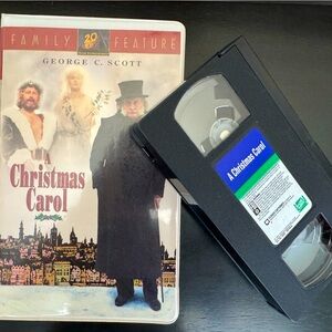 A Christmas Carol VHS Tape